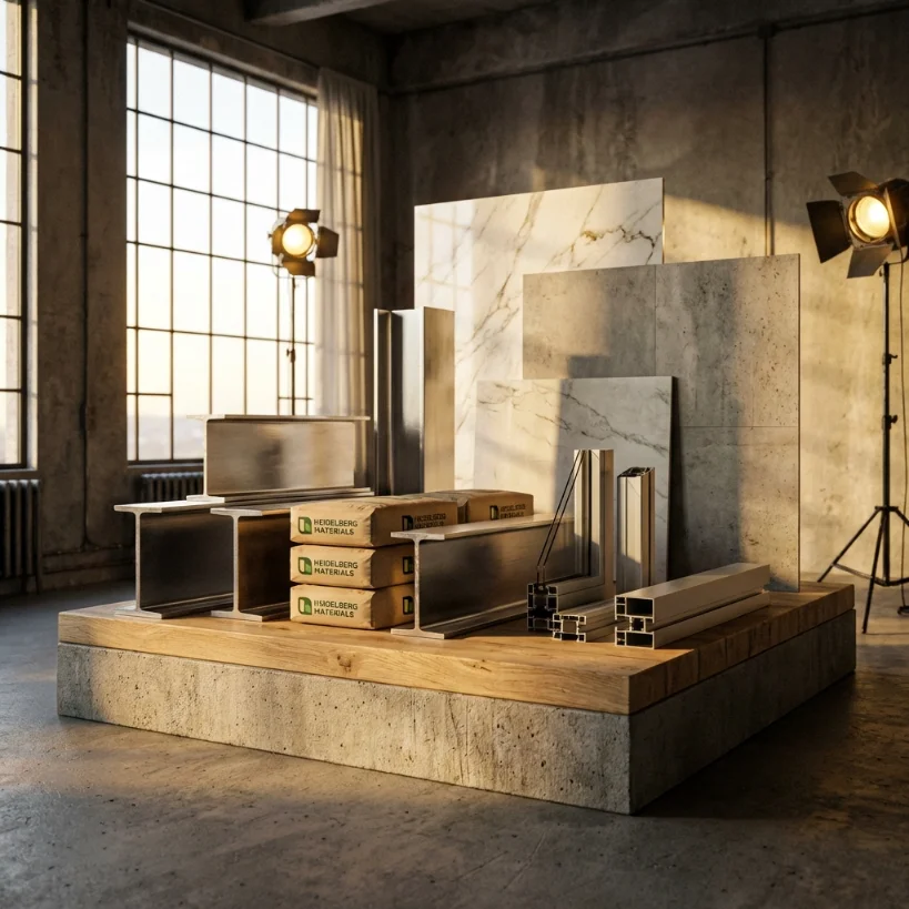 مواد البناء والإنشاءات